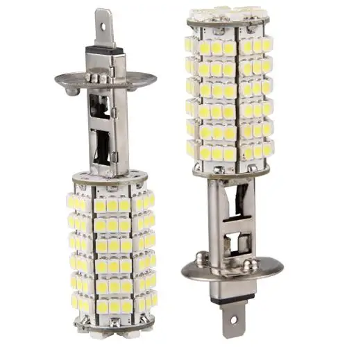 CARCHET 2X H1 Автомобильная 3528 SMD 120 Светодиодная противотуманная фара лучевая лампа