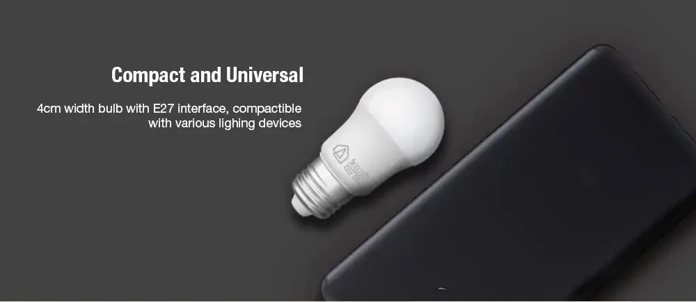 XIAOMI MIJIA Philips светодиодный светильник E27 умный дом светодиодный светильник люстра светодиод 5 Вт белый светильник энергосберегающий