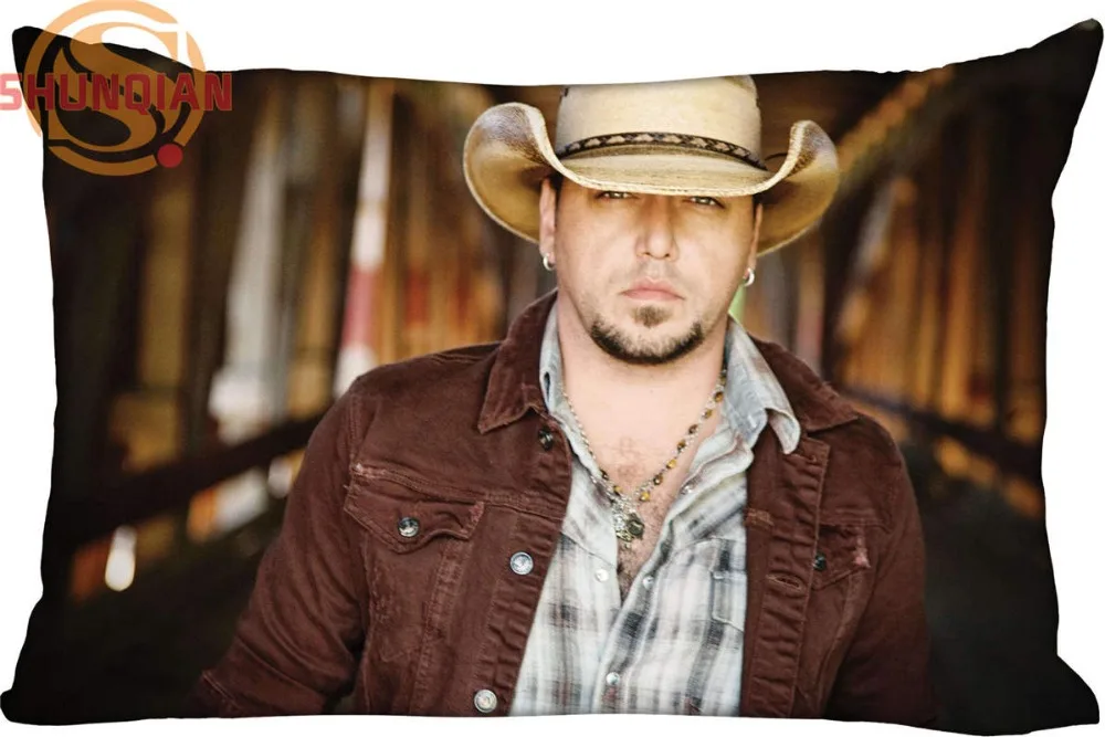 Новинка наволочка Jason Aldean прямоугольная Наволочка на молнии размеры 45x35 см 40x60 45x75