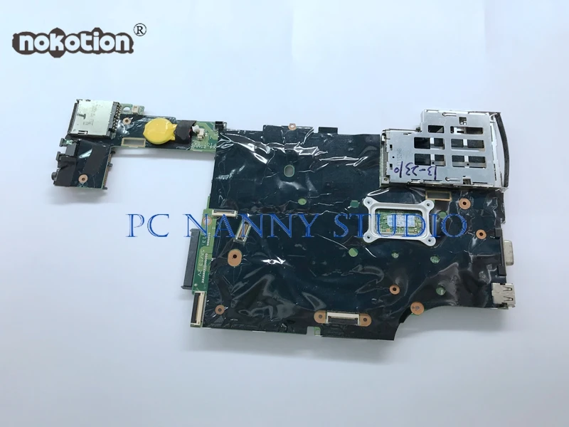 NOKOTION для Lenovo ThinkPad X220 04W3302 Core i3 2310M 2 1 GHz Series материнская плата ноутбука|laptop