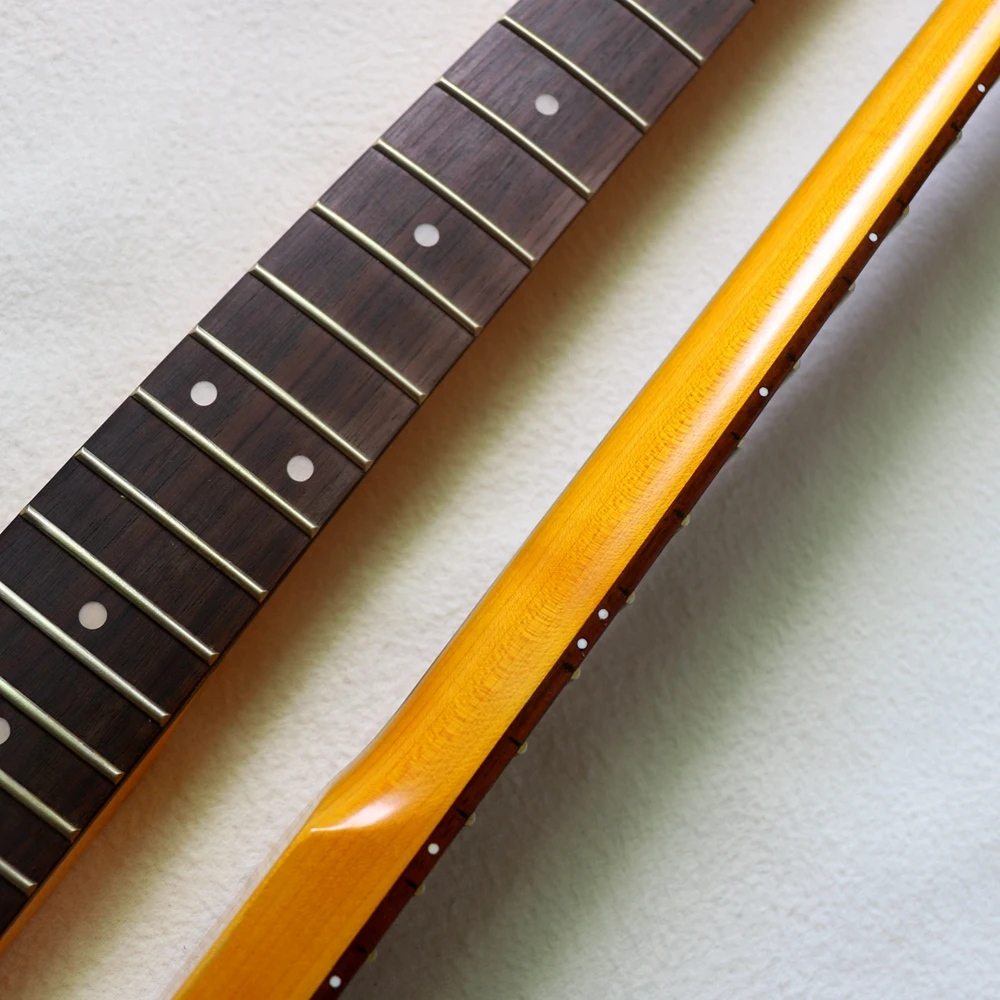 Donlis Hot 22 fret Nitro сатин готовые на заказ ST электрогитара Шея с палисандровый гриф