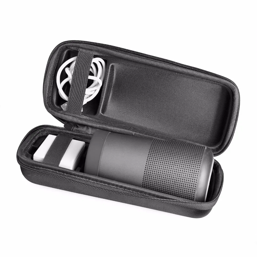 Новый PU дорожный защитный чехол для Bose Soundlink Revolve Bluetooth Speaker Carry Pouch Bag Cover Case Extra Space For