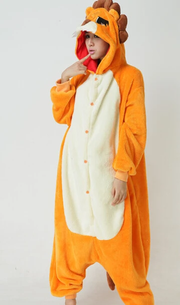 Осенне зимняя Милая картинка с животными|fleece costume|pajamas adultlion pajamas |