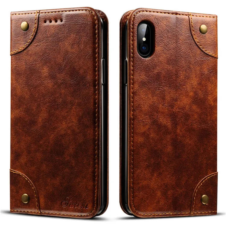 Чехол-Кошелек Tikitaka для Iphone XS Max 8 Plus, однотонный, мягкий, из искусственной кожи, бизнес-чехол с откидной крышкой для Iphone 10 6s 7 Plus, с карманом для карт