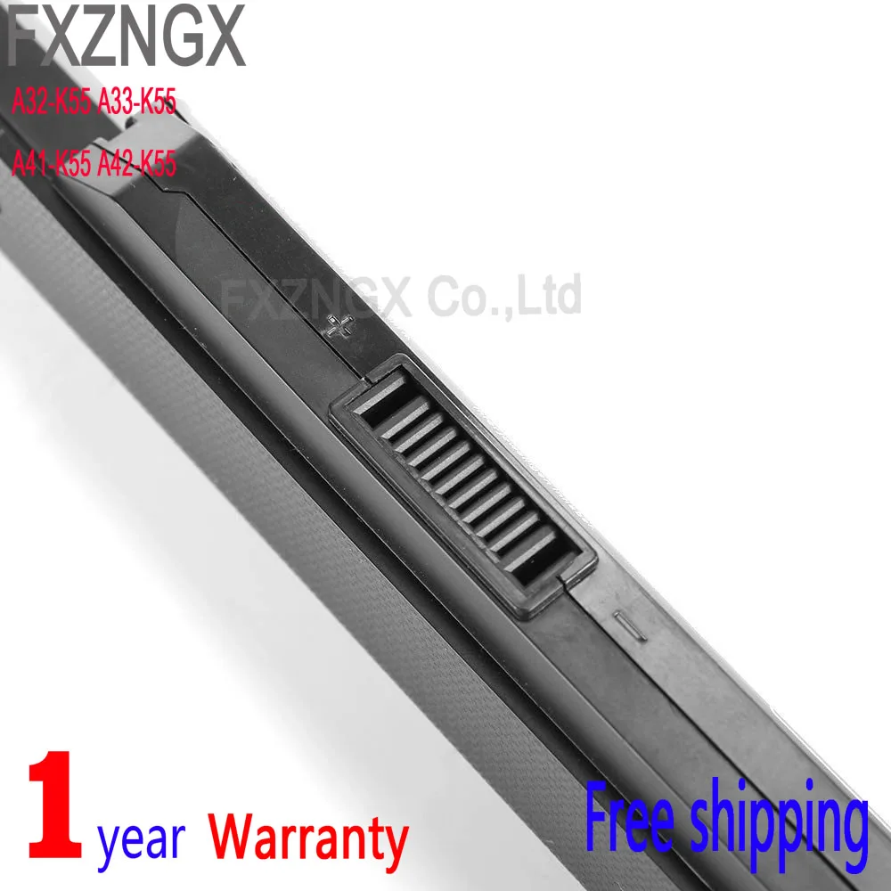 FXZNGX A32 K55 Портативный компьютер Батарея для ASUS A45 A55 A75 K45 K75 U57 X45 X55 X55C X55U X75 K55A K55N R400 R500