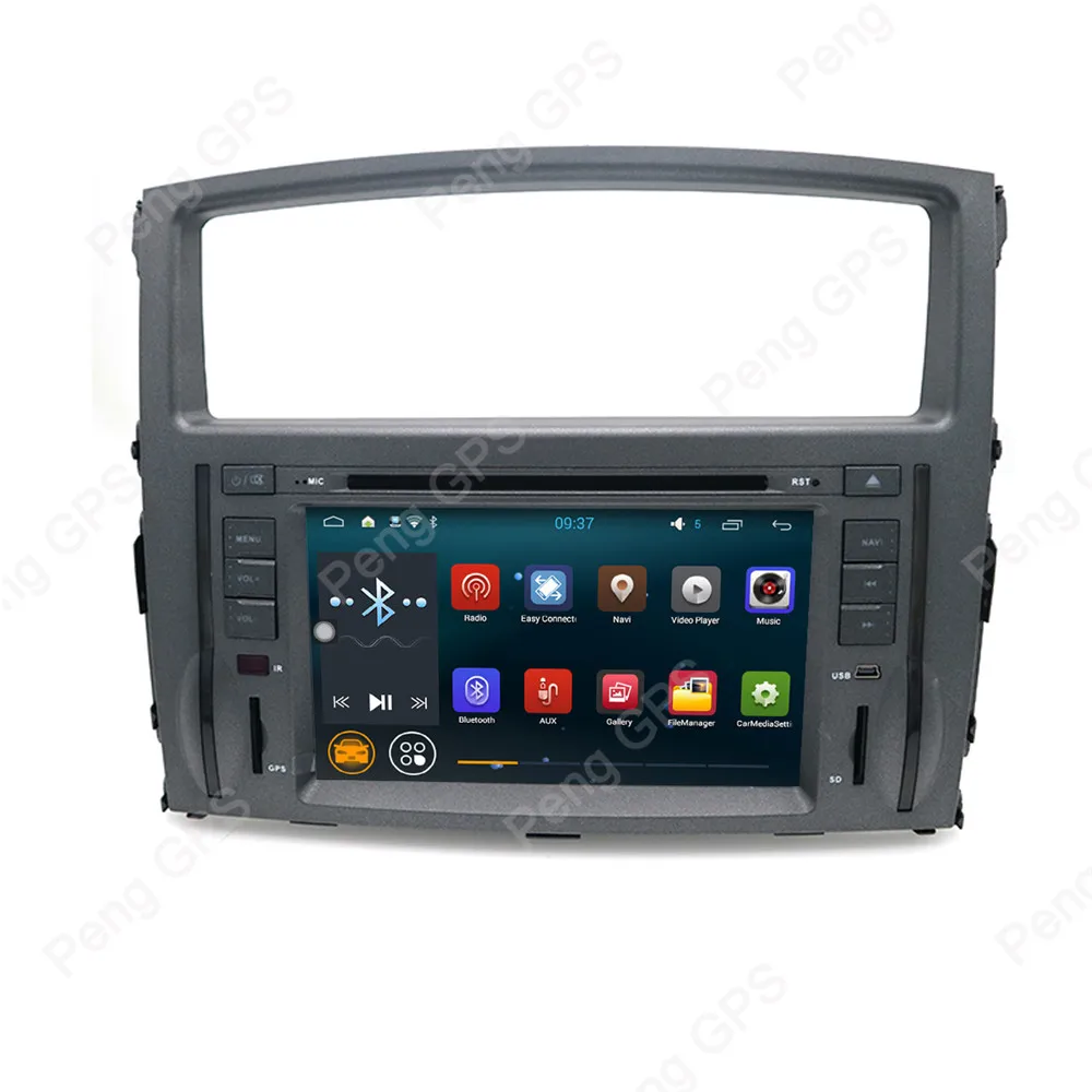 Автомагнитола 2 Din 4 + 32 ГБ 8 ядер Android 0 для MITSUBISHI PAJERO 2006-2011 GPS-навигация CD DVD-плеер