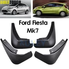 Для Ford Fiesta Mk7 2009 - 2017 литые Брызговики, брызговики, брызговики, передние и задние 2010 2011 2012 2013 2014 2015 2016