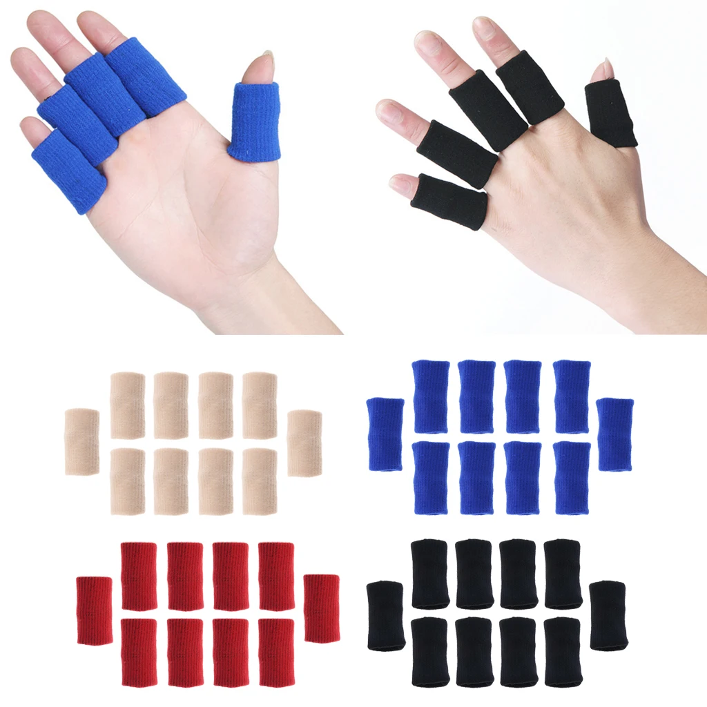 40 шт рукав для пальцев Поддержка большого пальца Скоба палец артрит обертывание