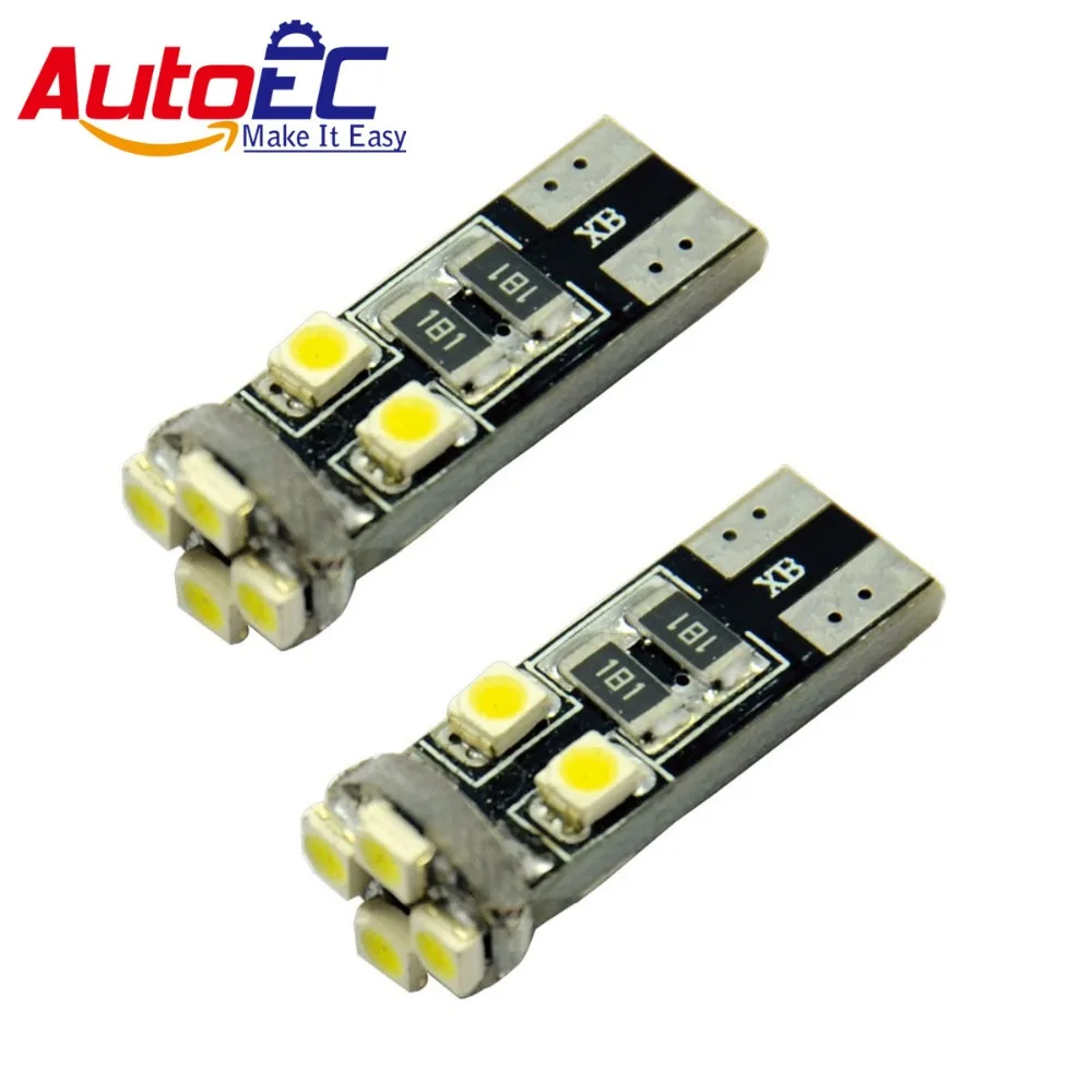 10 шт. Автомобильные светодиодные лампы T10 w5w 194 168 501 2821 1250 1251 1252 8smd 3528|car light bulbs|t10