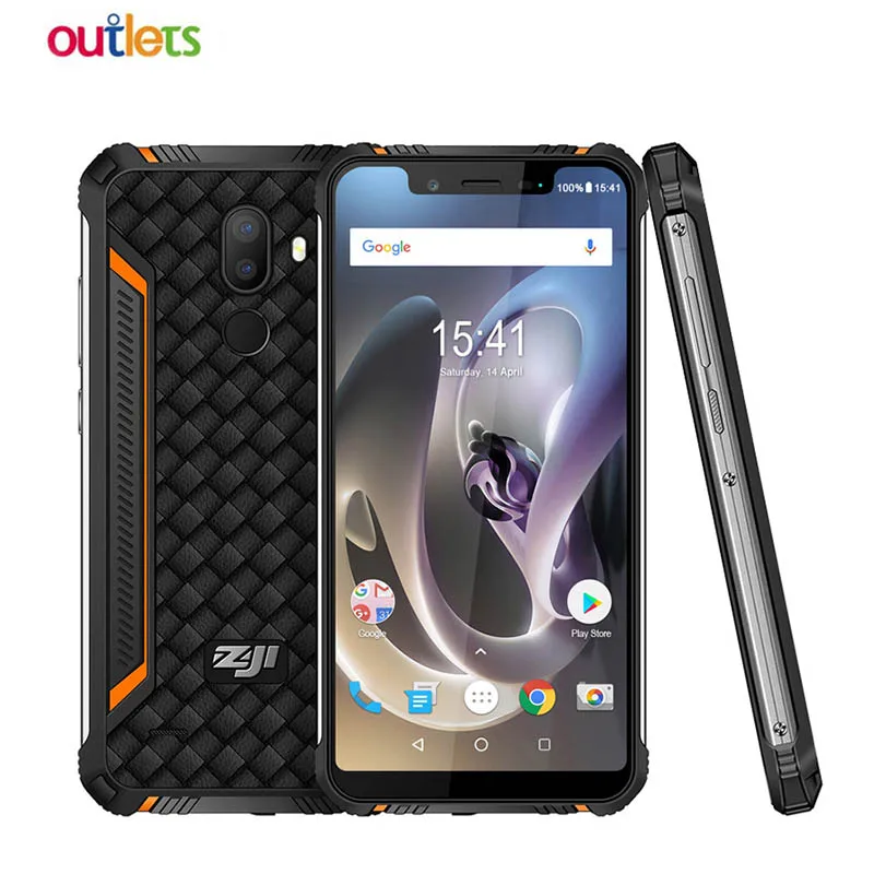 HOMTOM зоджи Z33 IP68 Водонепроницаемый 16MP+ 13MP Android 8,1 смартфон 5,8" 3 ГБ+ 32 ГБ, 4600 мА/ч, FaceID разблокировка отпечатком пальца OTG OTA