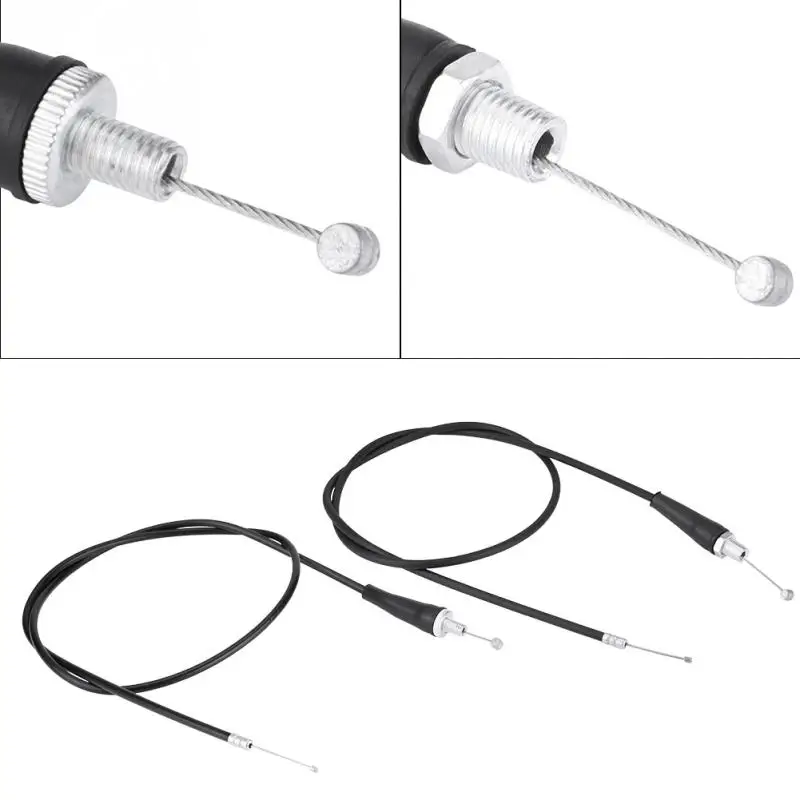 Трос для мотоцикла 110 см с прямой головкой|Рычаги веревки и кабели| |