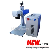 mcwlaser 20w30w50w fiber laser marking machine engraving metal fda ce express