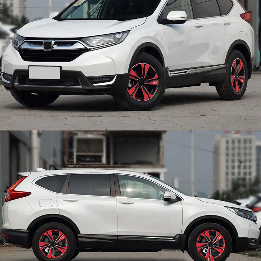 Колесо автомобилей наклейки втулки и для Honda CR V 2017 автомобильный Стайлинг обода