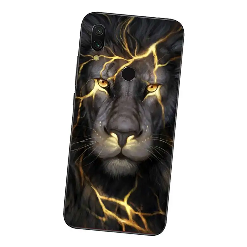 N389 Simba Прохладный Мягкий ТПУ силиконовый чехол для Xiaomi Redmi Note 3 4 4X5 5A 6 7 Pro