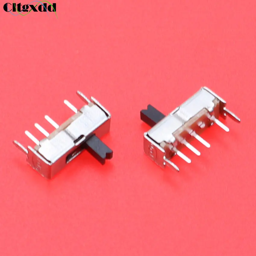 Cltgxdd 1 шт. мини переключатель SS13D07G4 3 позиционный SPDT 1P3T 6 контактный печатная плата