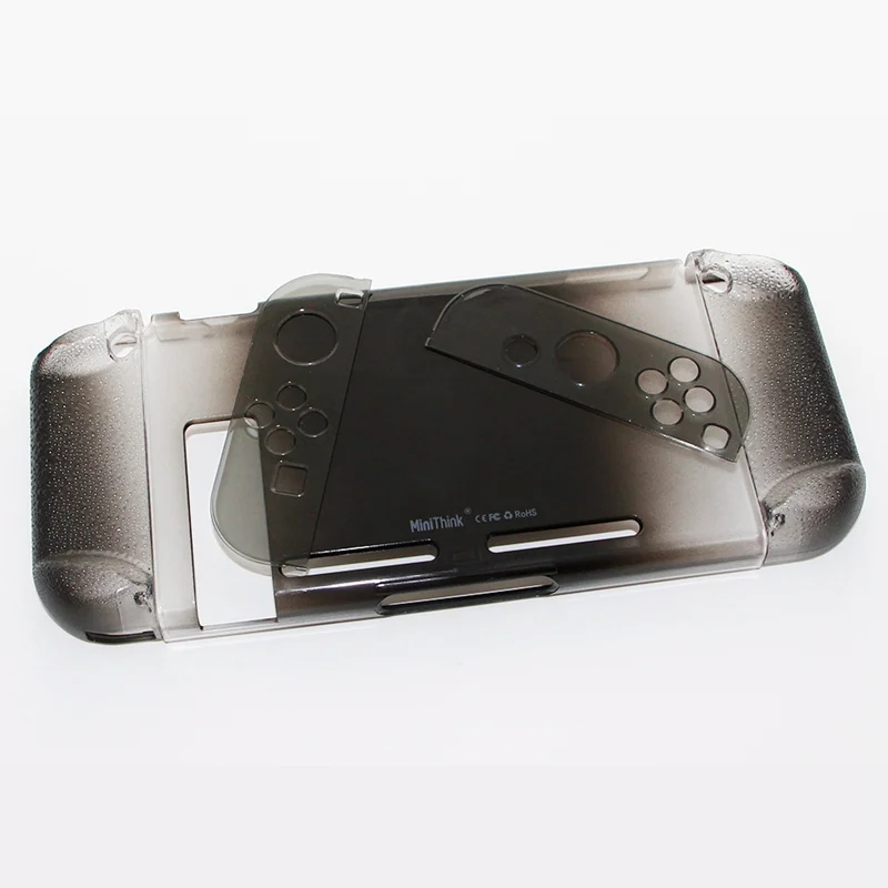 Joy con Тонкий защитный чехол в виде ракушки градиентные капельки 3 части дизайн