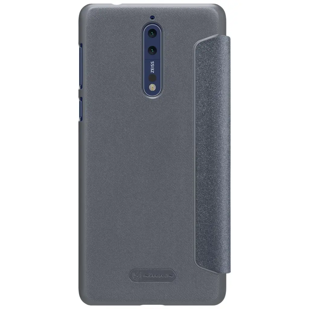 Флип-чехол для Nokia 8, чехол Nillkin Sparkle Series из искусственной кожи, флип-чехол для Nokia 8