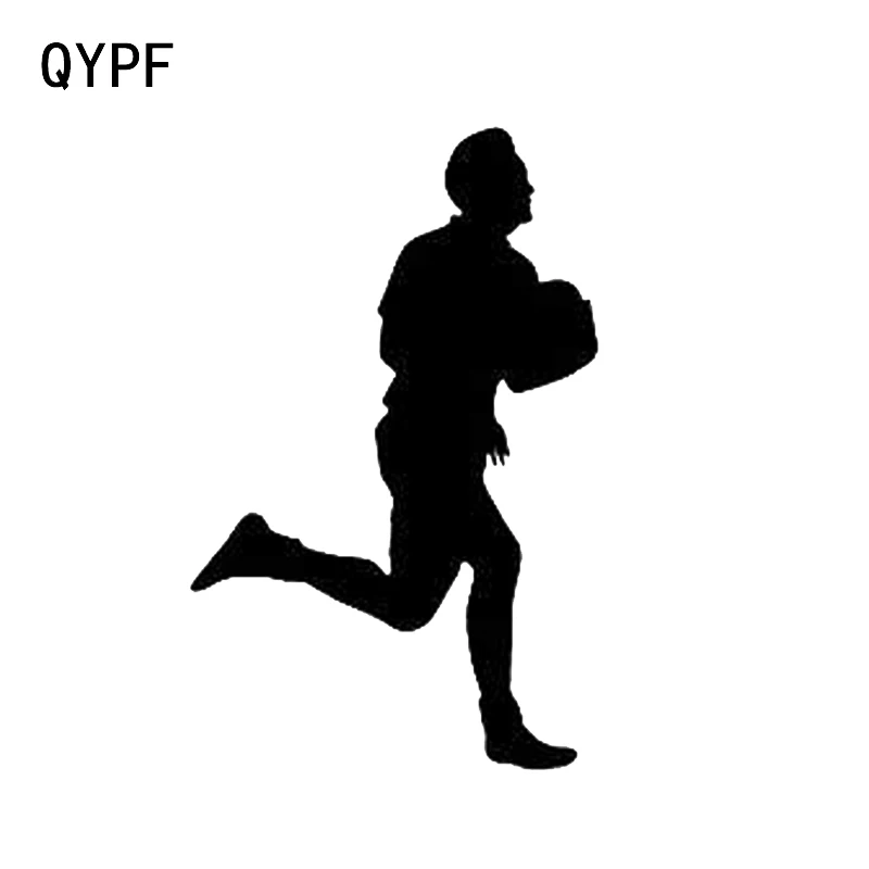 QYPF 9 3*14 7 см интересный декор для бега автомобильные наклейки аксессуары силуэт