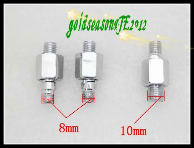 Бесплатная доставка хромированные боковые зеркала с потрясающими копьями пара