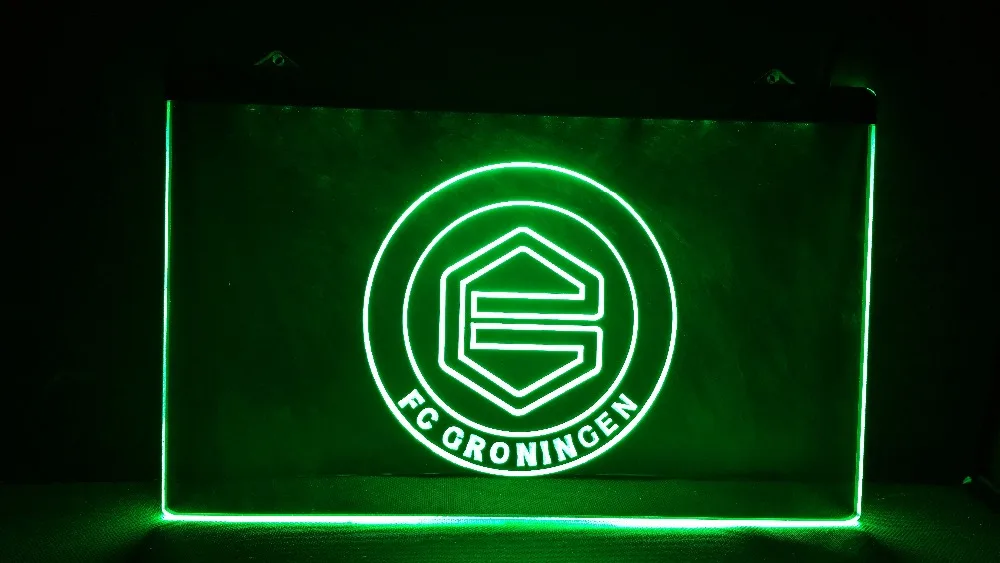 FC Groningen Eredivisie LED Neon Sign | Дом и сад