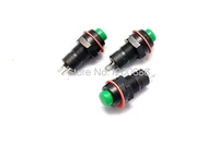 self locking switch button switch ds 211 caliber 10mm 1a 250v green