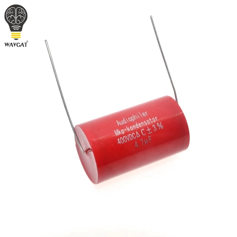 Бесплатная доставка 10 шт. Audiophiler Axial MKP 4 7 мкФ 400VDC HIFI DIY аудио класса конденсатор для