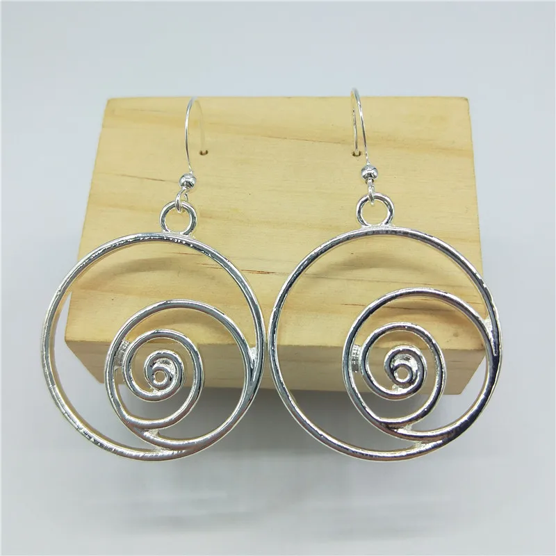 Популярные Модные 3 цветные серьги Фибоначчи круглые серия носимая математика