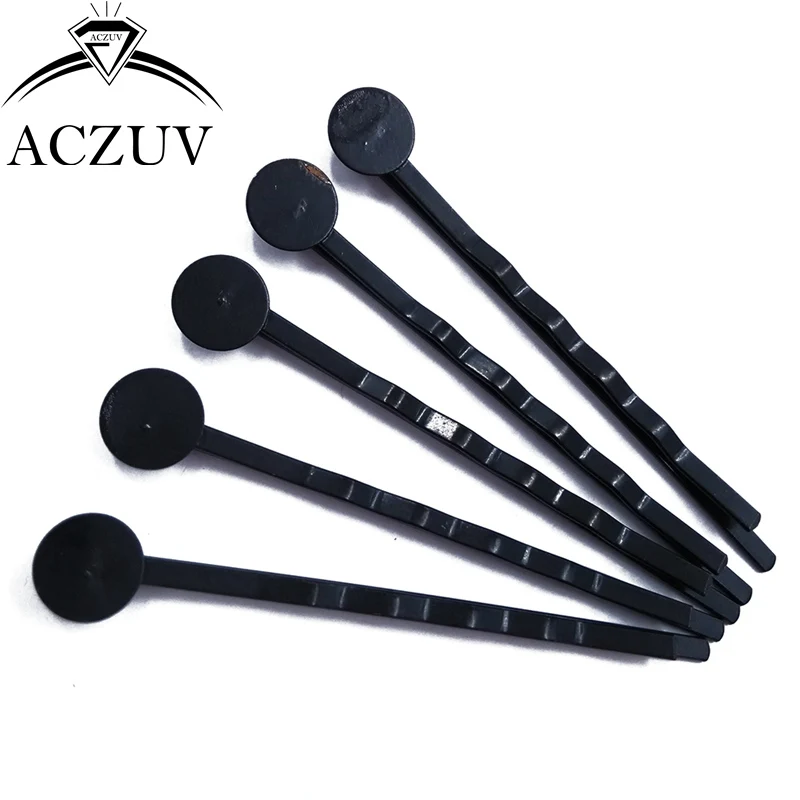 100 шт. серебристые розовые золотые бронзовые черные античные 6 мм 8 10 12 шпильки