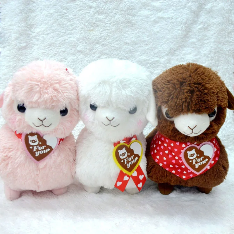 12 см/17 см Kawaii Alpaca плюшевая игрушка Alpacasso мягкие набивные животные детские игрушки