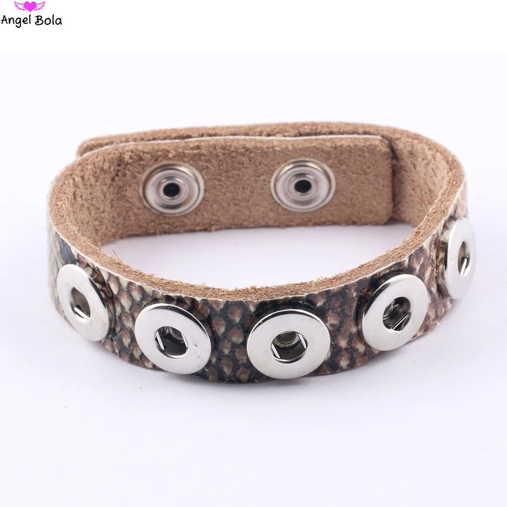 Модный браслет из натуральной кожи с застежками 12 мм для женщин обуви сумок и