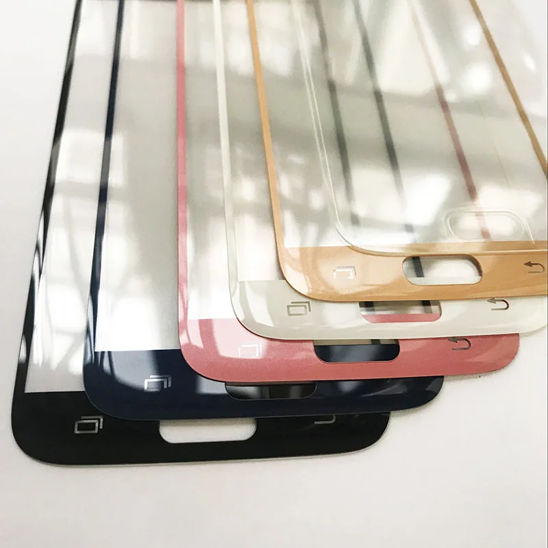 5 шт./лот 3D защитное стекло на весь экран для S6 edge plus S7 закаленное от края до