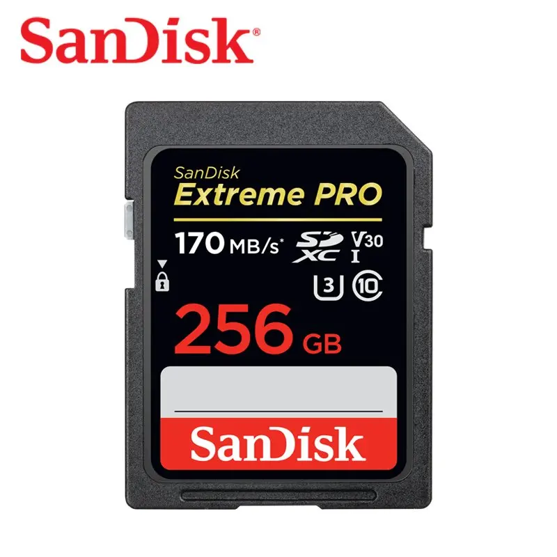 SanDisk Extreme Pro SD Card 64  256  128  SDHC SDXC 170 / 32  Class10,  , -