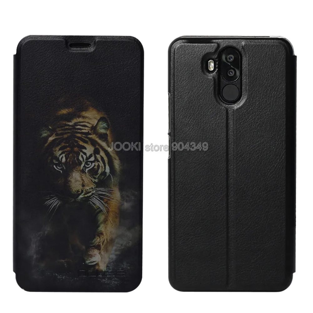 JOOKI PU Бумажник кожаный чехол для Oukitel K6Stand скольжения печати цветной чехол для Oukitel K6 6," дюймов эксклюзивный мобильный телефон чехол - Цвет: 1 piece PU Case