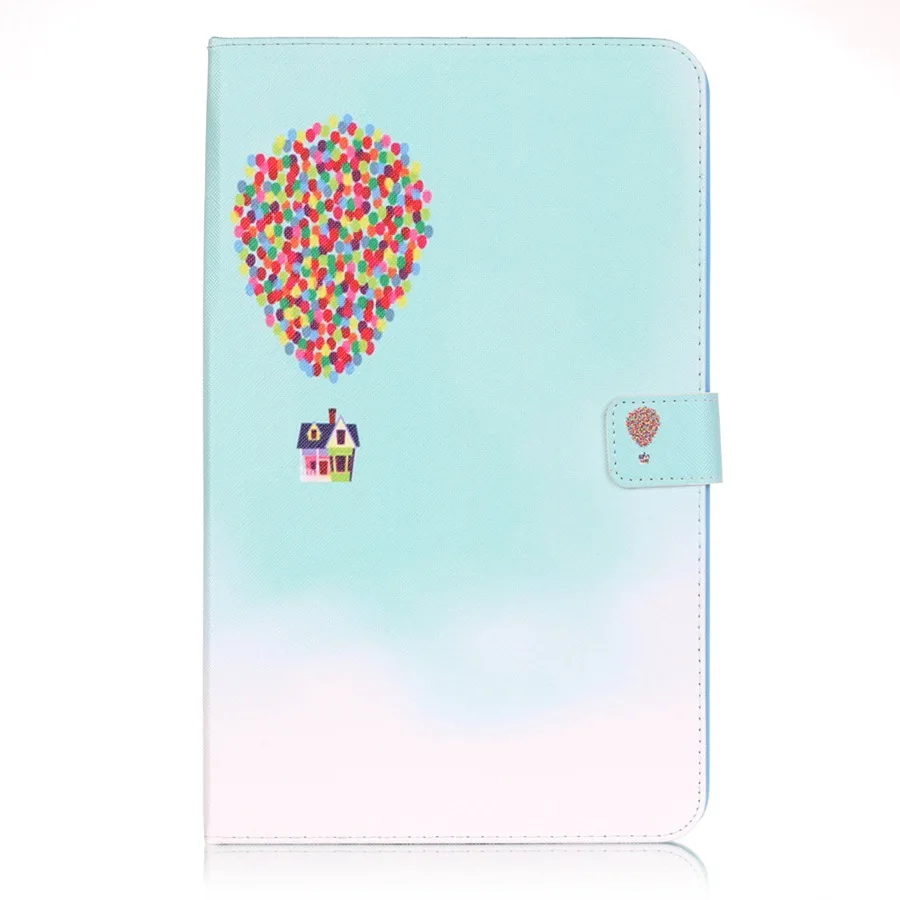 3D Модный чехол из искусственной кожи с принтом для Samsung Galaxy Tab A 10,1 SM-T585 T580 окрашенный кожаный чехол для планшета Tab A 10,1 дюймов