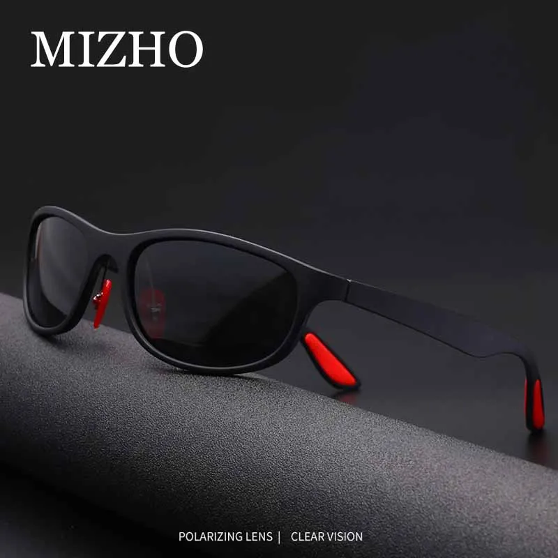 MIZHO, фирменный дизайн, поляризационные солнцезащитные очки для мужчин, для вождения, мужские, UVA, зеркальные, солнцезащитные очки для женщин, для улицы, для рыбалки, спортивные очки, Oculos Gafas