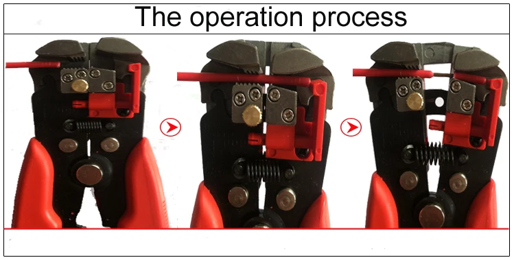 Фотоавтоматический инструмент для зачистки кабеля простые в использовании