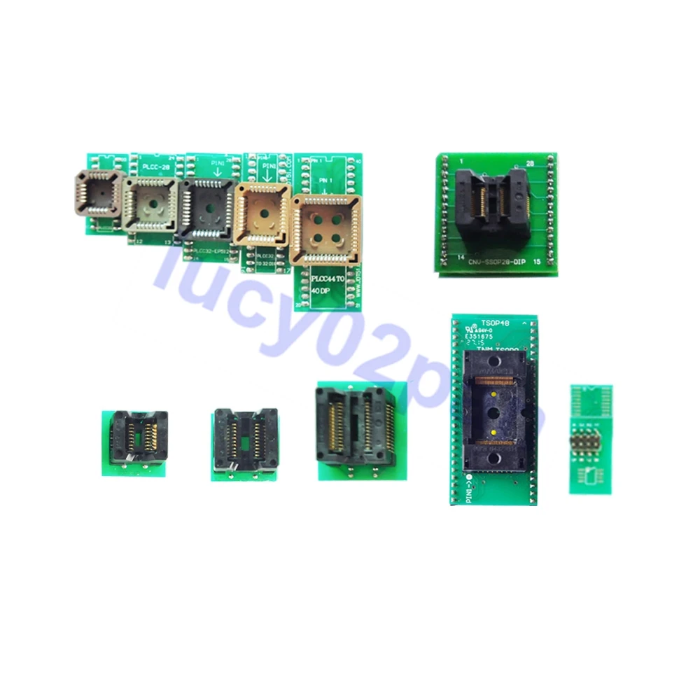 Программатор TNM5000 ISP EPROM + 11 адаптеров включает TSOP48 тестовый зажим