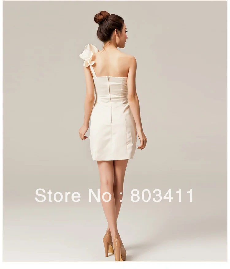 Бесплатная доставка Новое поступление облегающее Короткое свадебное платье на