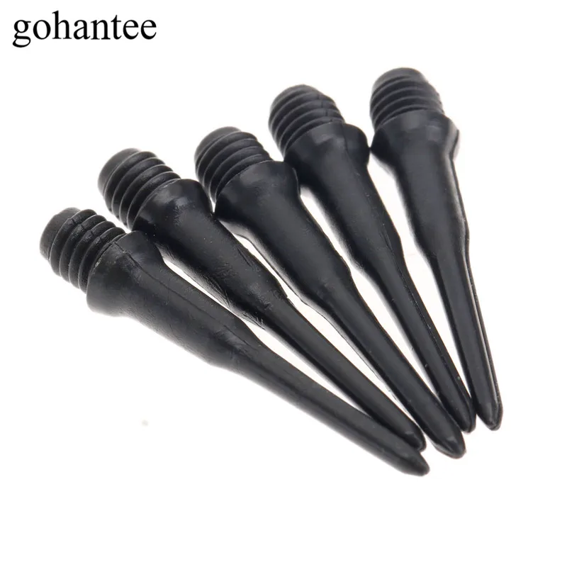 Короткие мягкие безопасные пластиковые наконечники для Дартс gohantee 50 шт./лот