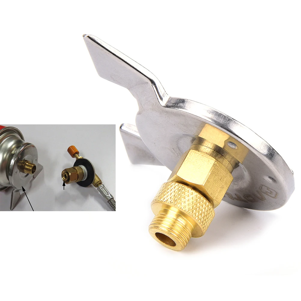 1 комплект открытый Пеший туризм кемпинг печи/горелка конвертер для печи разъем