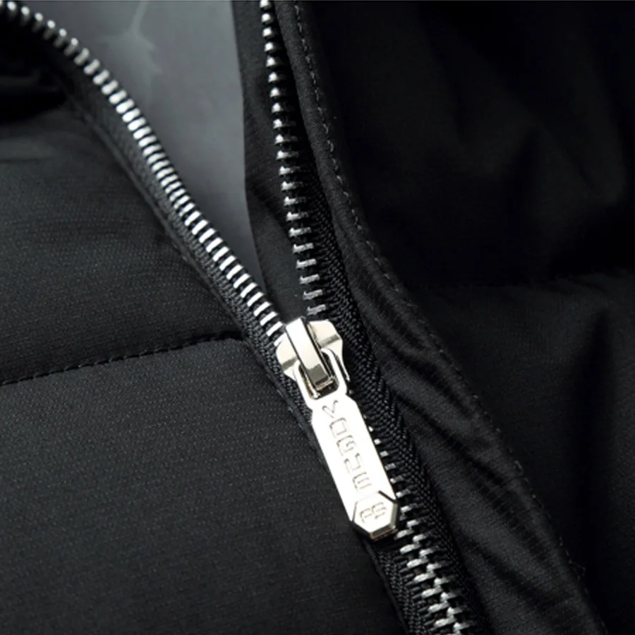 Мужская хлопковая парка большого размера куртки с отложным мехом свободные