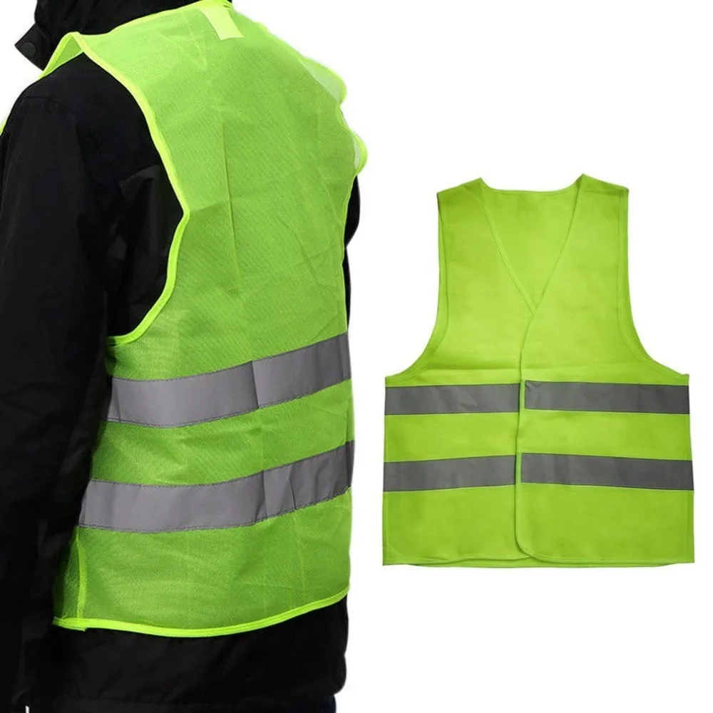 Новинка, хит, унисекс, светоотражающий жилет, XL, XXL, XXXL, рабочая одежда, высокая видимость, дневной и ночной бег Предупреждение ющий, Безопасный Жилет для взрослых