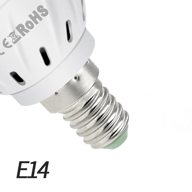 E14 Base CanLing E14 Светодиодный светильник для выращивания E27 полный спектр Светодиодный светильник GU10 Фито лампа MR16 Fitolampy B22 Светодиодный светильник для выращивания палатки Точечный светильник лампа 4 Вт 6 Вт 8 Вт - Испускаемый цвет: E14 Base