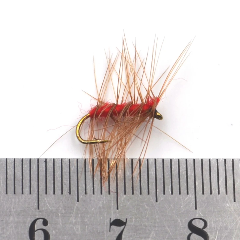 10 шт. рыболовные приманки с красным корпусом | Спорт и развлечения