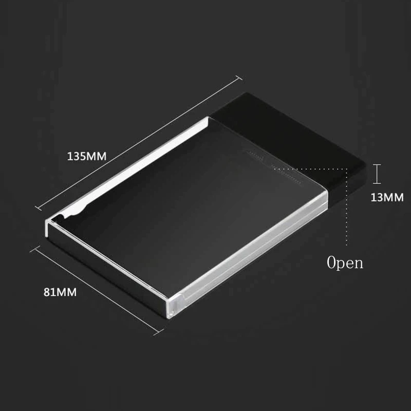 Корпус для жёстких дисков 2 5 дюймов SATA до 3 0 USB внутренний SSD к внешнему жесткому
