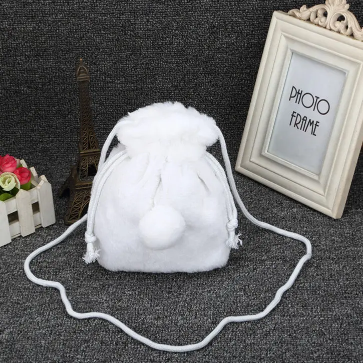 Новые милые велюровые женские сумки мессенджеры с мультяшным Кроликом Модные