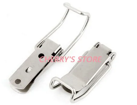 4 компл. шкаф Пружинные Нержавеющая сталь прямой петли Переключить защелка 3&quot |