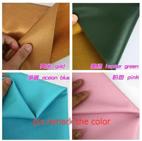 pls remark the color 50x140 см большой личи из искусственной кожи, искусственная кожа, прошитая искусственная кожа. Кожа для мебели - Цвет: pls remark the color