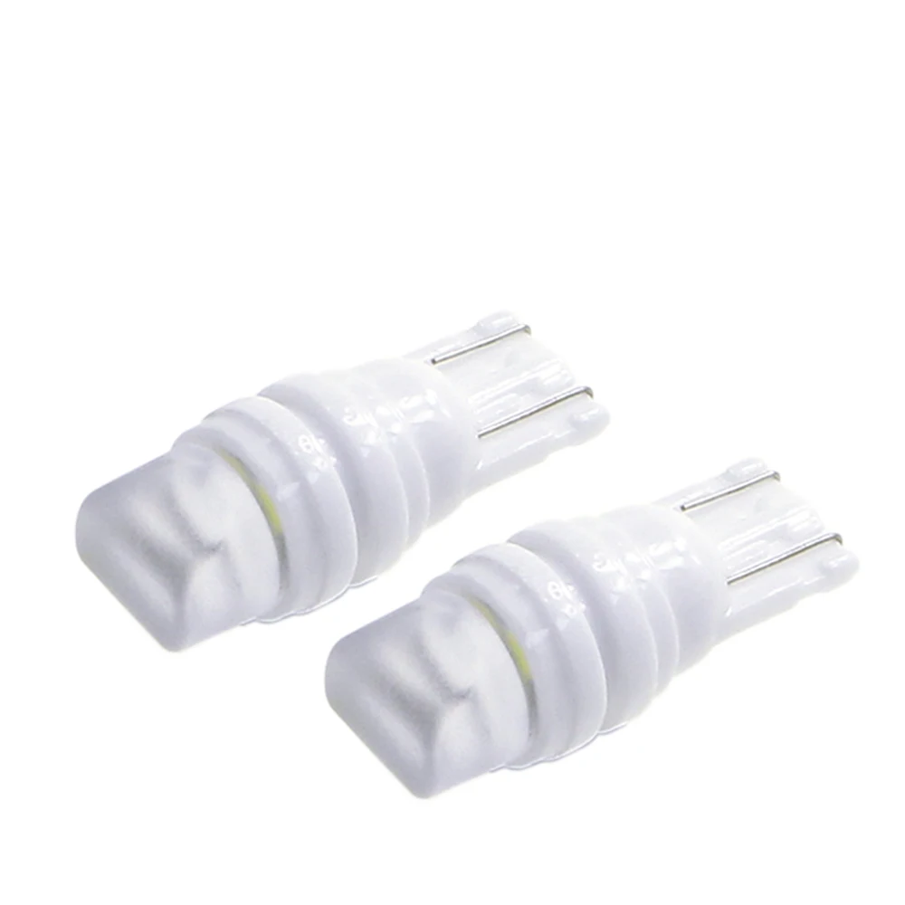 KEIN 100PCS t10 w5w led bulbs Ceramic 3smd 3020 T10 car auto 168 194 Side Wedge Reading License Plate Light lamp vehicle 12V | Автомобили