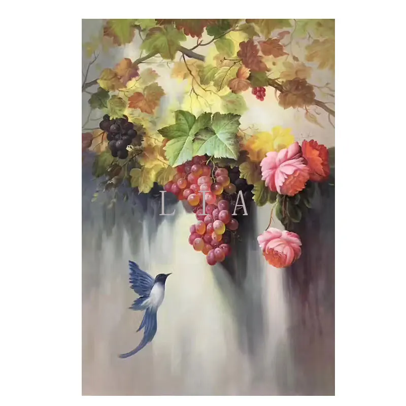 No frame modern art canvas painting wine restaurant decoration home | Дом и сад